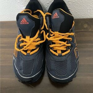 Adidas Black and Orange Athletic Shoes